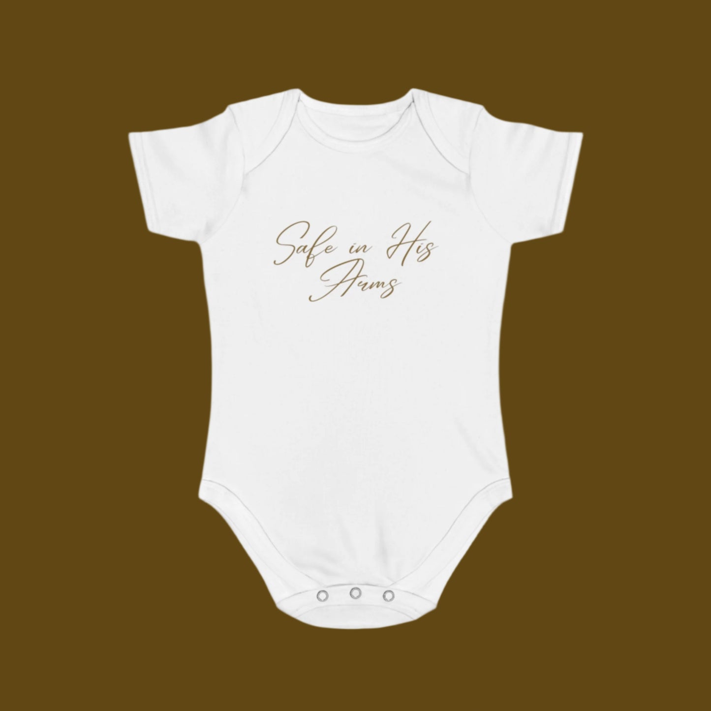 Short Sleeve Baby Bodysuit