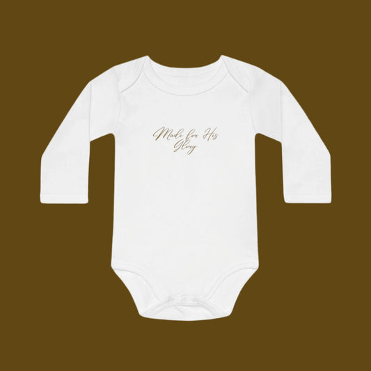 Baby Long-Sleeve Organic Bodysuit